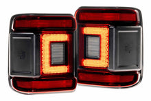 Load image into Gallery viewer, Jeep Wrangler JL (2018+) Morimoto XB LED Low Profile Tail Lights