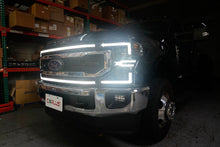 Load image into Gallery viewer, OLM Infinite Series Headlights (White DRL) - 2020-2022 Ford Super Duty