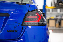 Load image into Gallery viewer, OLM Evolution Tail Lights (Clear Lens, Black Base, Red Bar) - 15+ WRX / STI
