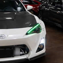 Load image into Gallery viewer, OLM Gamma Series RGB Headlights w/Honeycomb Demon Eye - 2013-2021 FR-S/BRZ/86