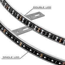 Load image into Gallery viewer, Oracle LED Illuminated Wheel Rings - Double LED - White