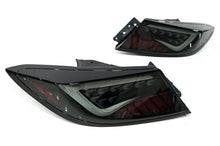 Load image into Gallery viewer, OLM "Scythe Style" LED Taillights (Smoke Lens/Black Base/White Bar) - 2022+ BRZ / GR86