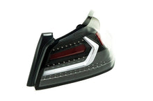 Load image into Gallery viewer, OLM Evolution Tail Lights (Clear Lens, Black Base, White Bar) - 15+ WRX / STI