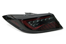 Load image into Gallery viewer, OLM "Scythe Style" LED Taillights (Smoke Lens/Black Base/Red Bar) - 2022+ BRZ / GR86