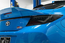 Load image into Gallery viewer, OLM "Scythe Style" LED Taillights (Smoke Lens/Black Base/White Bar) - 2022+ BRZ / GR86
