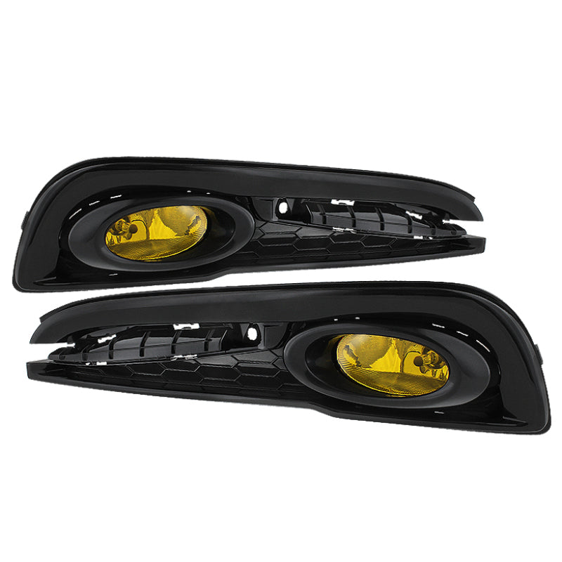 Spyder Honda Civic 2013-2014 4dr OEM Fog Light W/Switch Yellow  FL-HC2013-4D-Y