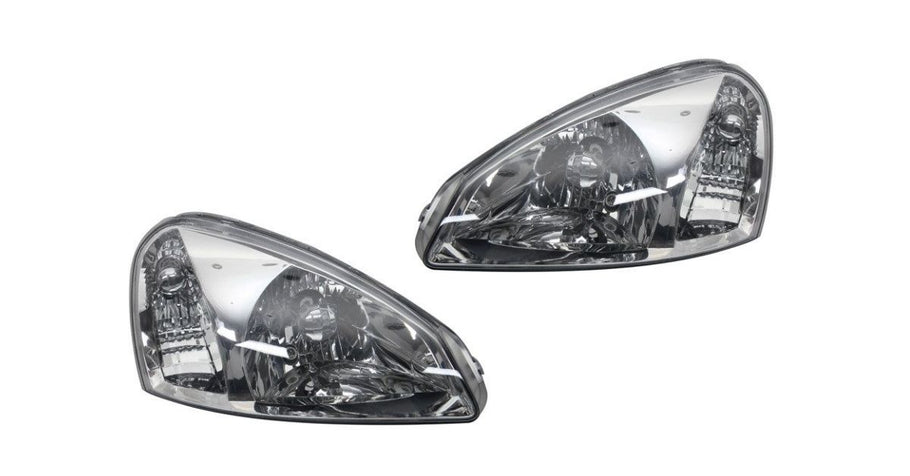 Different types of headlights used in vehicles