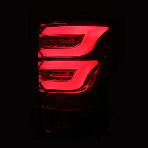 AlphaRex 07-13 Toyota Tundra PRO-Series LED Tail Lights Jet Black