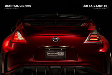 Load image into Gallery viewer, 09-21 Nissan 370Z: Morimoto XB LED Tail Lights (Gen II / Black Red / Set)