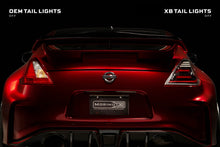 Load image into Gallery viewer, 09-21 Nissan 370Z: Morimoto XB LED Tail Lights (Gen II / Black Red / Set)