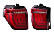 Load image into Gallery viewer, XB LED Tail Lights: Toyota 4Runner (10-23) (Pair / Red) (Gen 2)