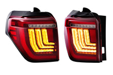 Load image into Gallery viewer, XB LED Tail Lights: Toyota 4Runner (10-23) (Pair / Red) (Gen 2)