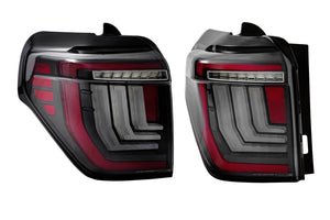 XB LED Tail Lights: Toyota 4Runner (10-23) (Pair / Red) (Gen 2)