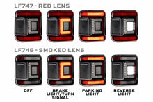 Load image into Gallery viewer, Jeep Wrangler JL (2018+) Morimoto XB LED Low Profile Tail Lights