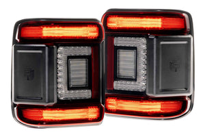 Jeep Wrangler JL (2018+) Morimoto XB LED Low Profile Tail Lights