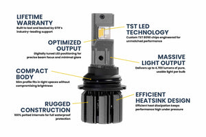 9007/9004: GTR Ultra 3.0 LED Bulbs (Pair)