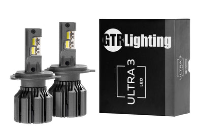 H4/9003: GTR Lighting Ultra 3.0 LED Bulbs