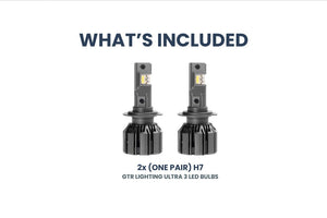 H7: GTR Lighting Ultra 3.0 LED Bulbs