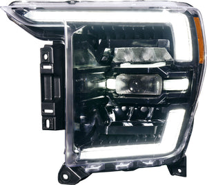 OLM Infinite Series Headlights (White DRL) - 2021+ Ford F150