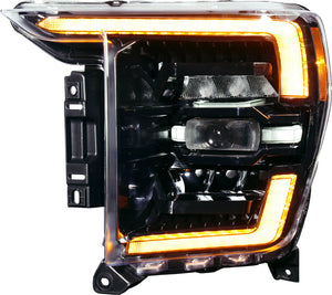 OLM Infinite Series Headlights (Amber DRL) - 2021+ Ford F150