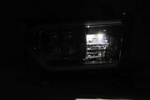 Load image into Gallery viewer, AlphaRex 07-13 Toyota Tundra NOVA LED Proj Headlights Black w/ Activ Light/Seq Signal/DRL