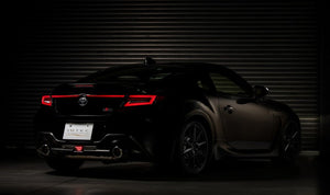 Intec Sequential LED 4pc Taillights w/Center Bar (Smoke lens/Gold Base/White Bar) - 2022-2024 Toyota GR86 / Subaru BRZ