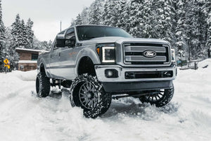 FORD SUPER DUTY (11-16): XB LED HEADLIGHTS WHITE DRL
