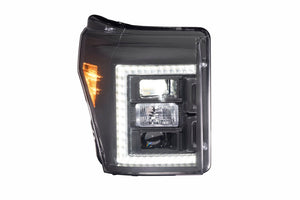 FORD SUPER DUTY (11-16): XB HYBRID LED HEADLIGHTS