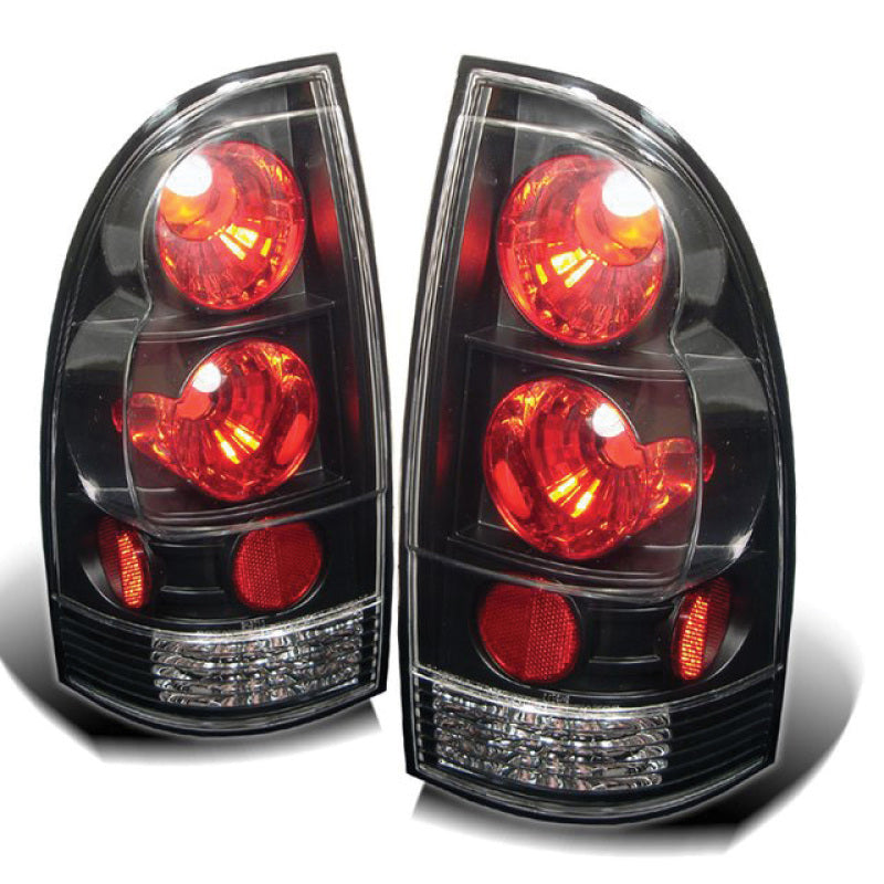 Spyder Toyota Tacoma 05-15 Euro Style Tail Lights Black ALT-YD-TT05-BK