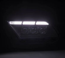 Load image into Gallery viewer, AlphaRex 10-12 Ford Mustang NOVA-Series LED Projector Headlights Blk w/Activ Light &amp; Seq.Sig /SB DRL