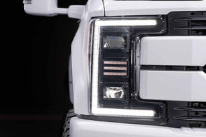 FORD SUPER DUTY (17-19): XB HYBRID LED HEADLIGHT