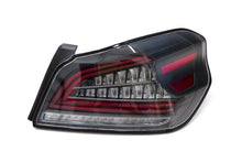 Load image into Gallery viewer, OLM Spec CR Tail Lights (Clear Lens, Black Base) - 2015-2021 Subaru WRX &amp; STI