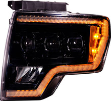 Load image into Gallery viewer, OLM Infinite Series Headlights (Amber DRL) - 2009-2014 Ford F150