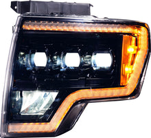 Load image into Gallery viewer, OLM Infinite Series Headlights (Amber DRL) - 2009-2014 Ford F150