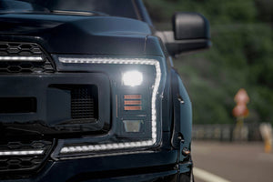 OLM Essential Series Headlights (White DRL) - 2018-2020 Ford F150