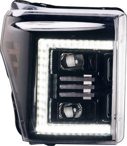 OLM Essential Series LED Headlights (White DRL) - 2011-2016 Ford Super Duty