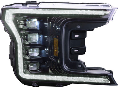 OLM Infinite Series Headlights (White DRL) (Gen 2) - 2018-2020 Ford F150