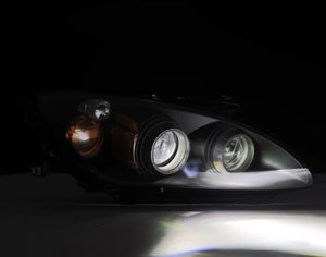 AlphaRex 99-09 Honda S2000 LUXX-Series Projector LED Headlights - Black