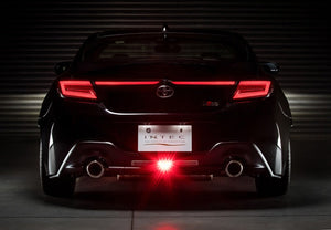 Intec Sequential LED 4pc Taillights w/Center Bar (Smoke lens/Gold Base/White Bar) - 2022-2024 Toyota GR86 / Subaru BRZ