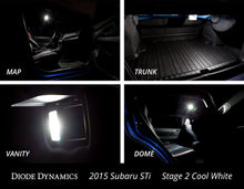 Load image into Gallery viewer, Diode Dynamics 15-19 Subaru WRX Interior Light Kit Stage 2 - Blue