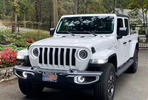 Oracle Jeep Wrangler JK/JL/JT High Performance W LED Fog Lights - White SEE WARRANTY