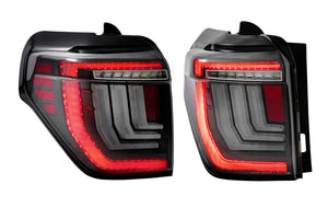 XB LED Tail Lights: Toyota 4Runner (10-23) (Pair / Red) (Gen 2)