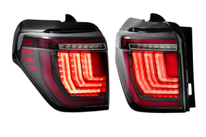 XB LED Tail Lights: Toyota 4Runner (10-23) (Pair / Red) (Gen 2)