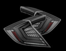 Load image into Gallery viewer, AlphaRex 16-21 Honda Civic Hatchback/ Type-R FK8 Nova-Series LED Tail Lights (Pair) - Alpha Black