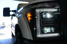 Load image into Gallery viewer, OLM Essential Series LED Headlights (White DRL) - 2011-2016 Ford Super Duty