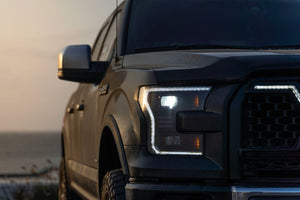 OLM Essential Series Headlights (White DRL) - 2015-2017 Ford F150