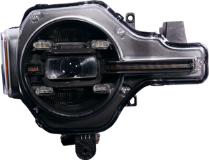 OLM Infinite Series Headlights (White DRL) - 2021+ Ford Bronco