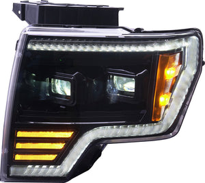 OLM Essential Series Headlights (White DRL) - 2009-2014 Ford F150