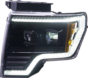 OLM Essential Series Headlights (White DRL) - 2009-2014 Ford F150