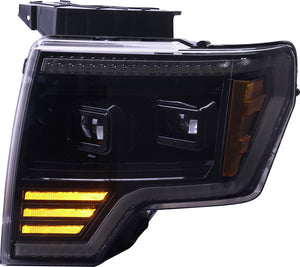 OLM Essential Series Headlights (White DRL) - 2009-2014 Ford F150